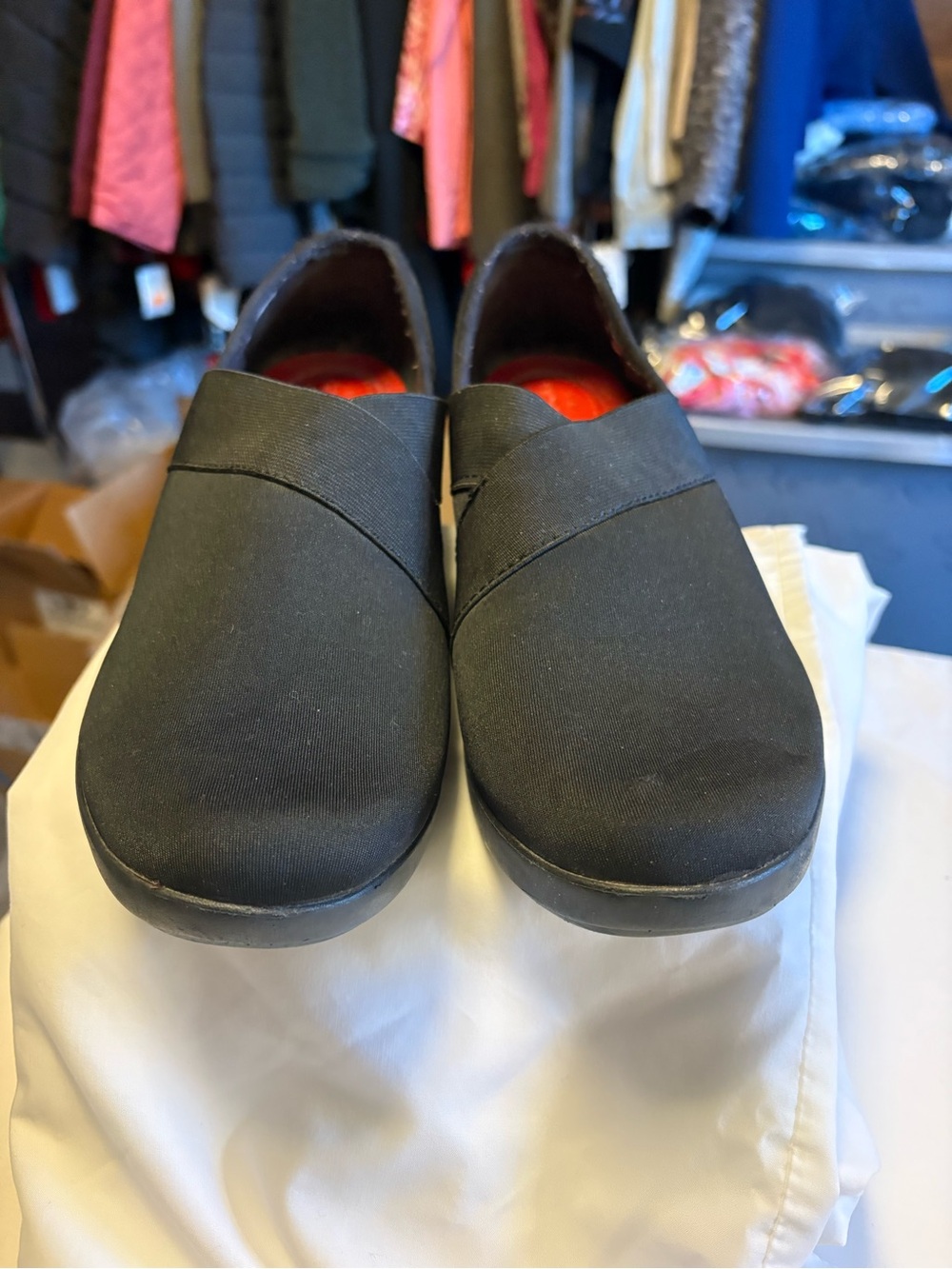 CROCS Women's Black Slip-On Clogs